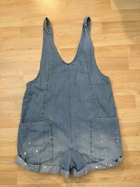 We The Free by Free People High Roller Shortalls in Bright Eyes Large